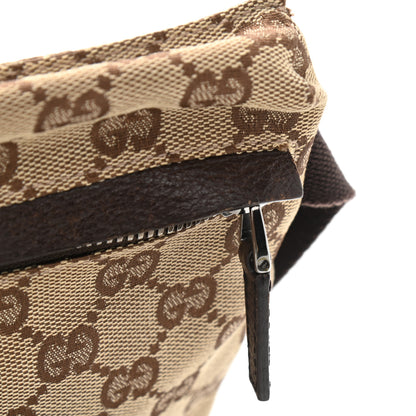 Gucci GG Monogram Double Pocket Belt Bag Dark Brown 12 of 12