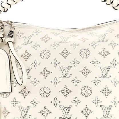 Louis Vuitton Mahina Beaubourg Hobo MM Snow 7 of 10