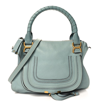 Chloe Calfskin Medium Marcie Satchel Faded Blue 1 of 9