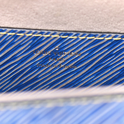 Louis Vuitton Epi Twist Shoulder Bag MM Denim Light 5 of 5