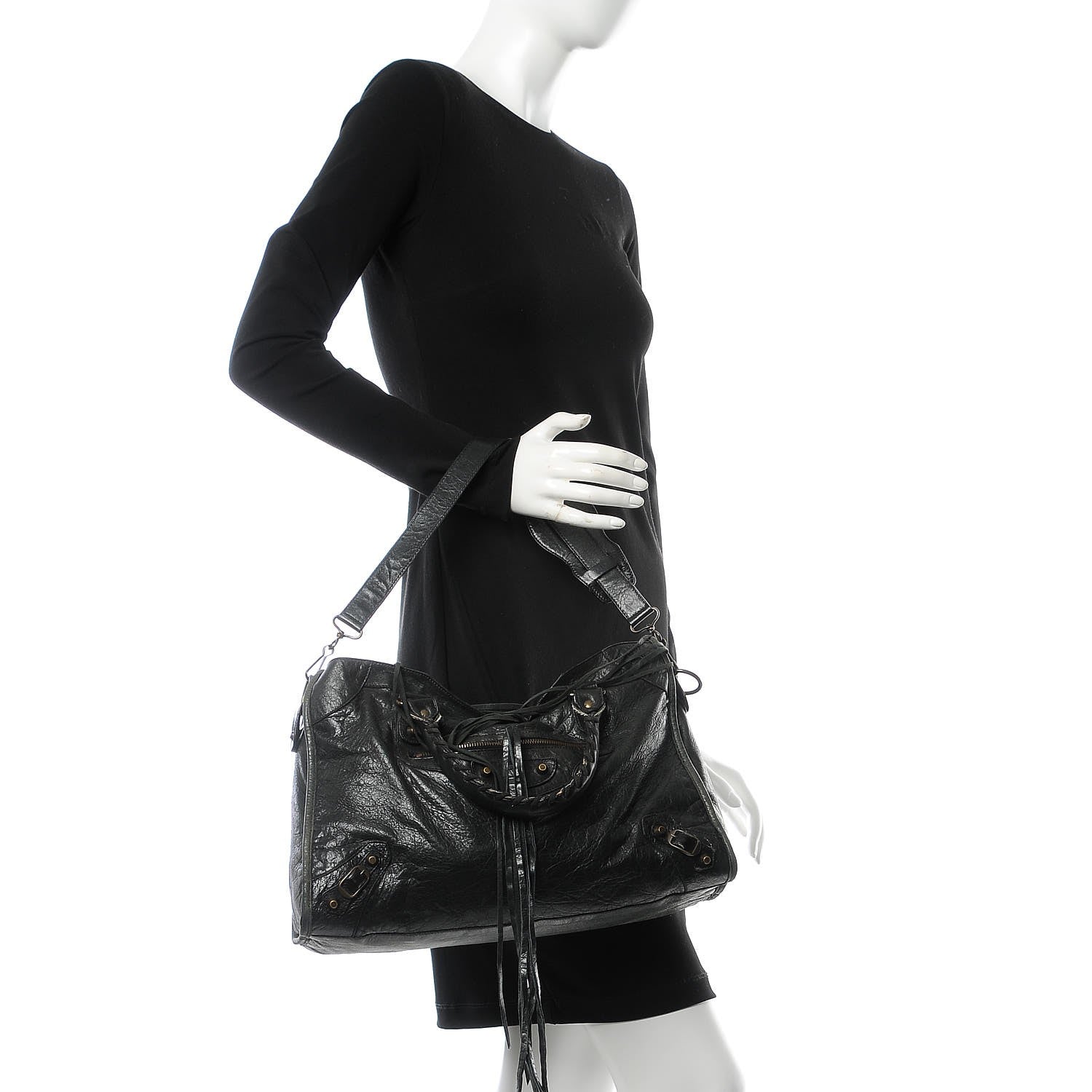 Balenciaga Chevre Classic Hardware City Black 2 of 18