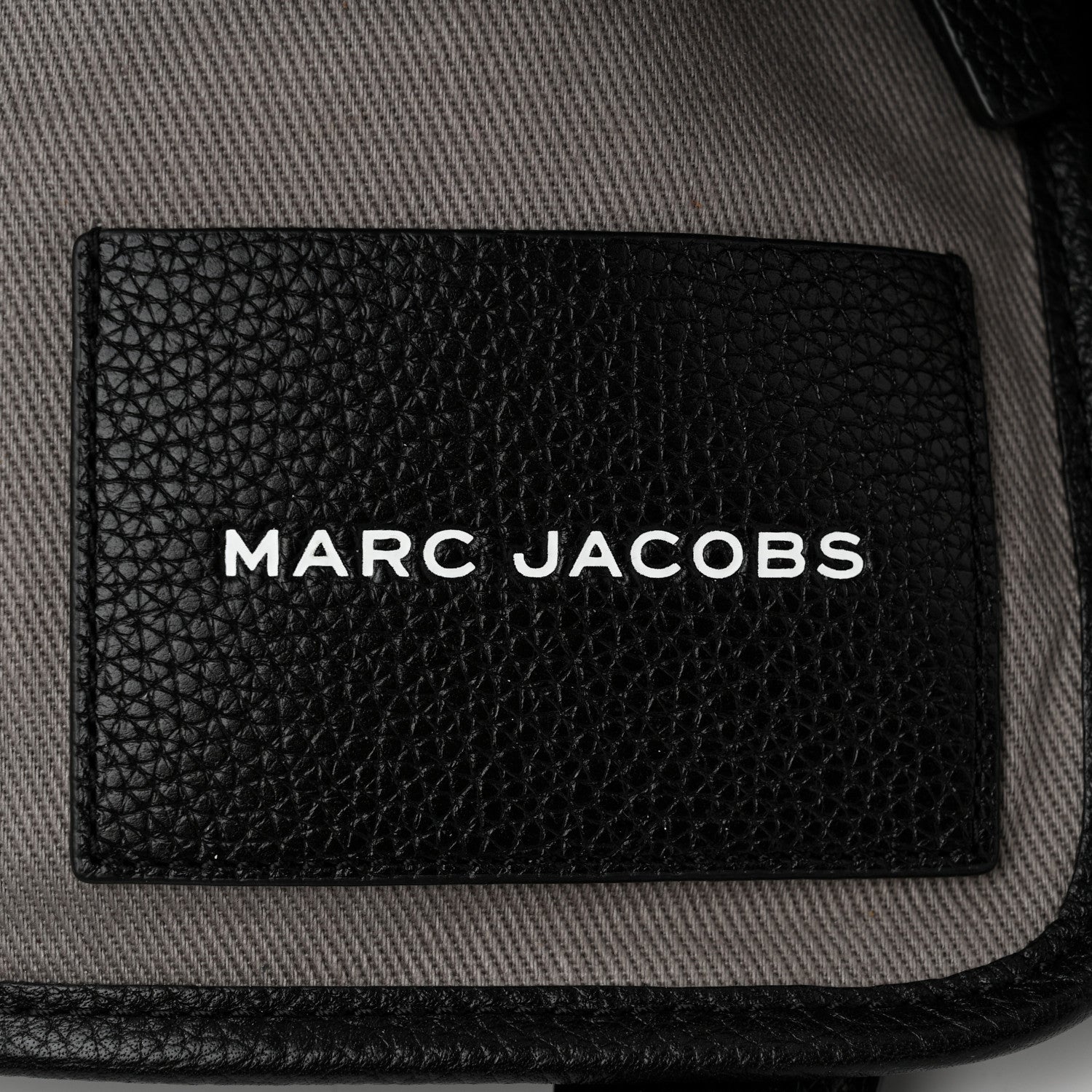 Marc Jacobs Grained Calfskin Medium The Tote Bag Black 6 of 10