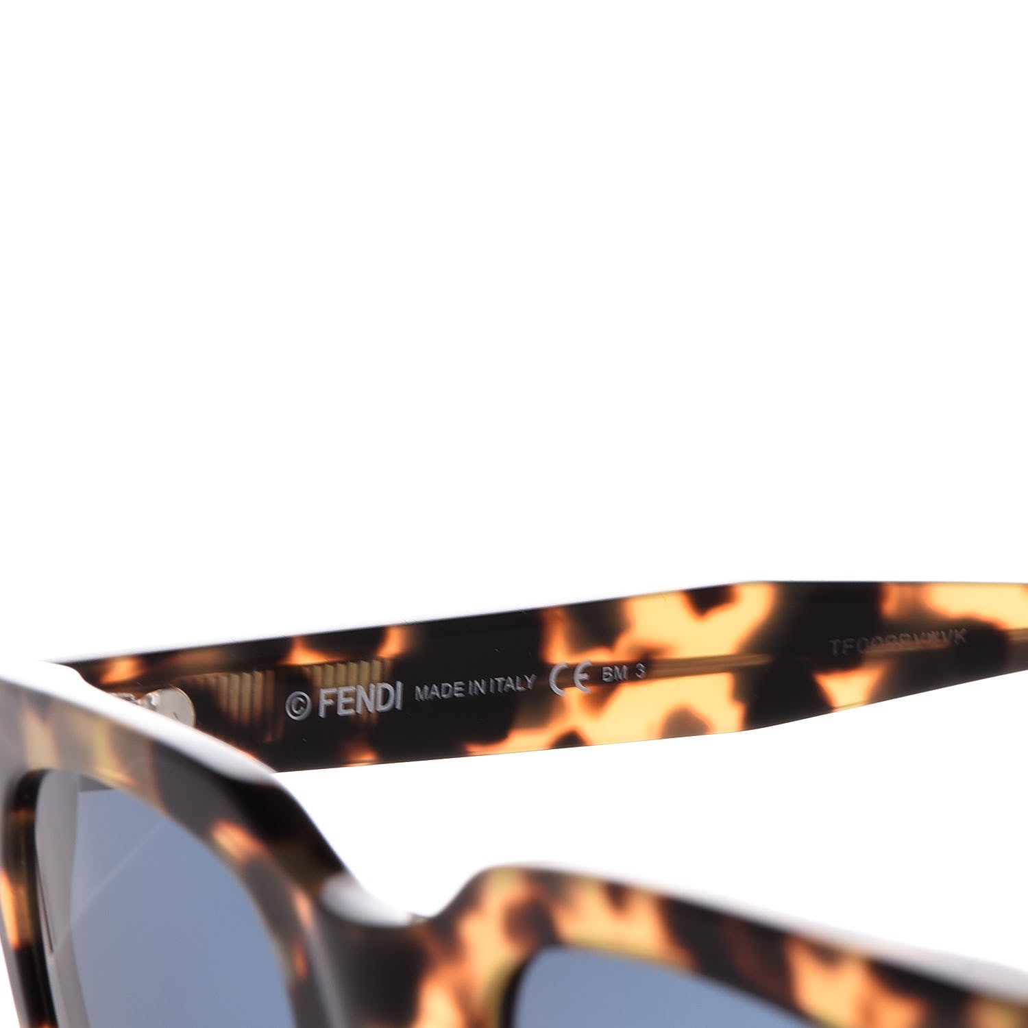 Fendi Modified Rectangle 53mm Sunglasses FF0216/S Tortoise 5 of 8