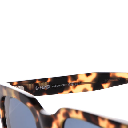 Fendi Modified Rectangle 53mm Sunglasses FF0216/S Tortoise 5 of 8