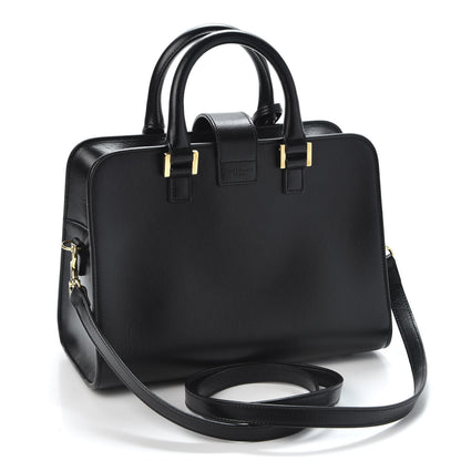 Saint Laurent Calfskin Monogram Baby Cabas Black 2 of 9