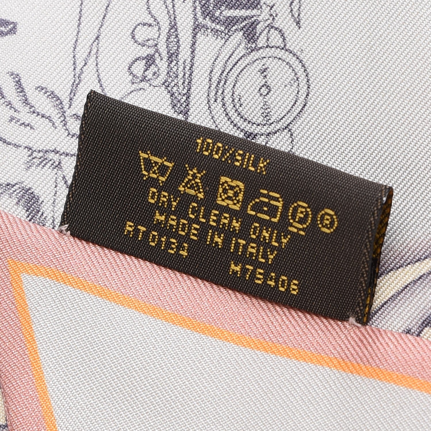 Louis Vuitton Silk LV Comics Bandeau Rose Poudre 6 of 9