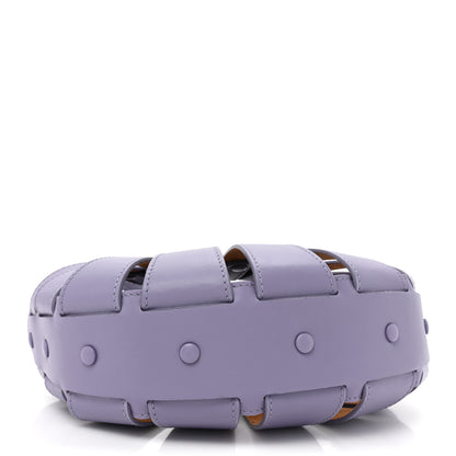 Bottega Veneta French Calfskin Shell Lavender 6 of 14