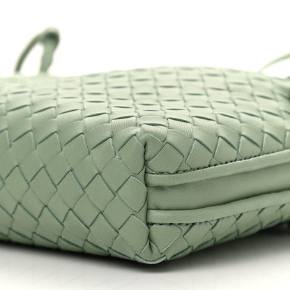 Bottega Veneta Nappa Intrecciato Nodini Crossbody Messenger New Sauge 10 of 10