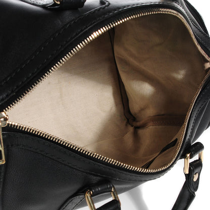 Gucci Calfskin Microguccissima Trim Medium Boston Black 5 of 9