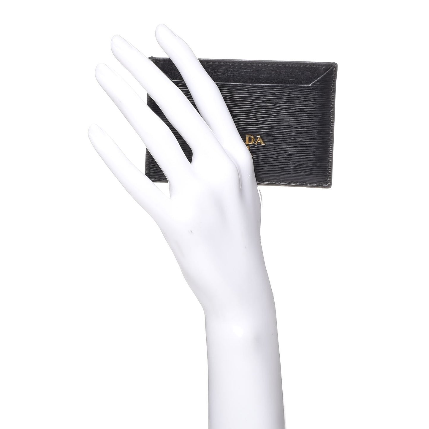 Vitello Move Metal Card Case Black
