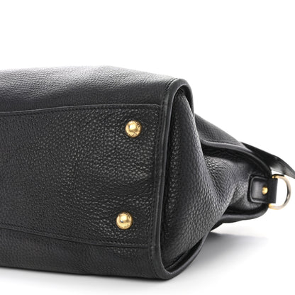 Prada Vitello Daino Shopping Satchel Black 10 of 19