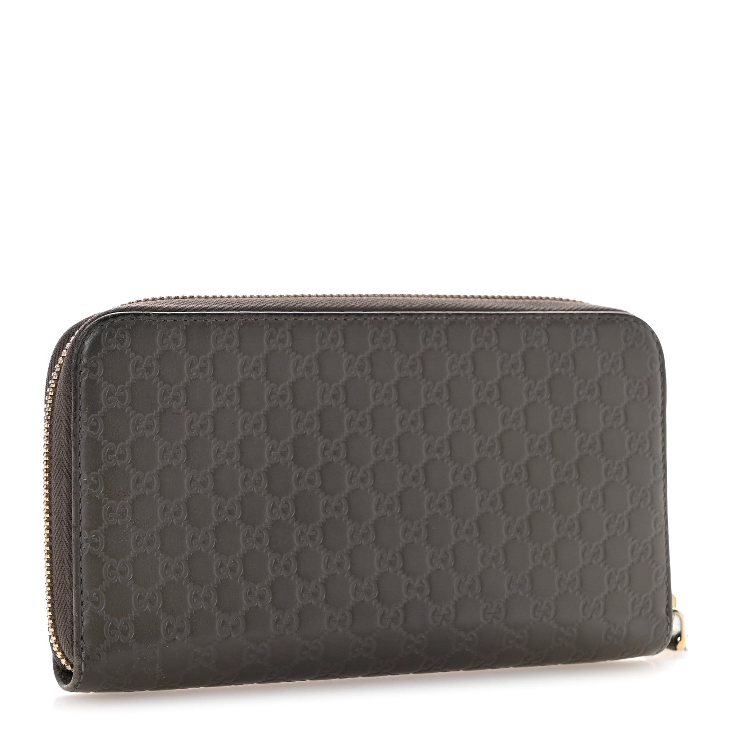 Gucci Microguccissima Zip Around Wallet Grey 3 of 11