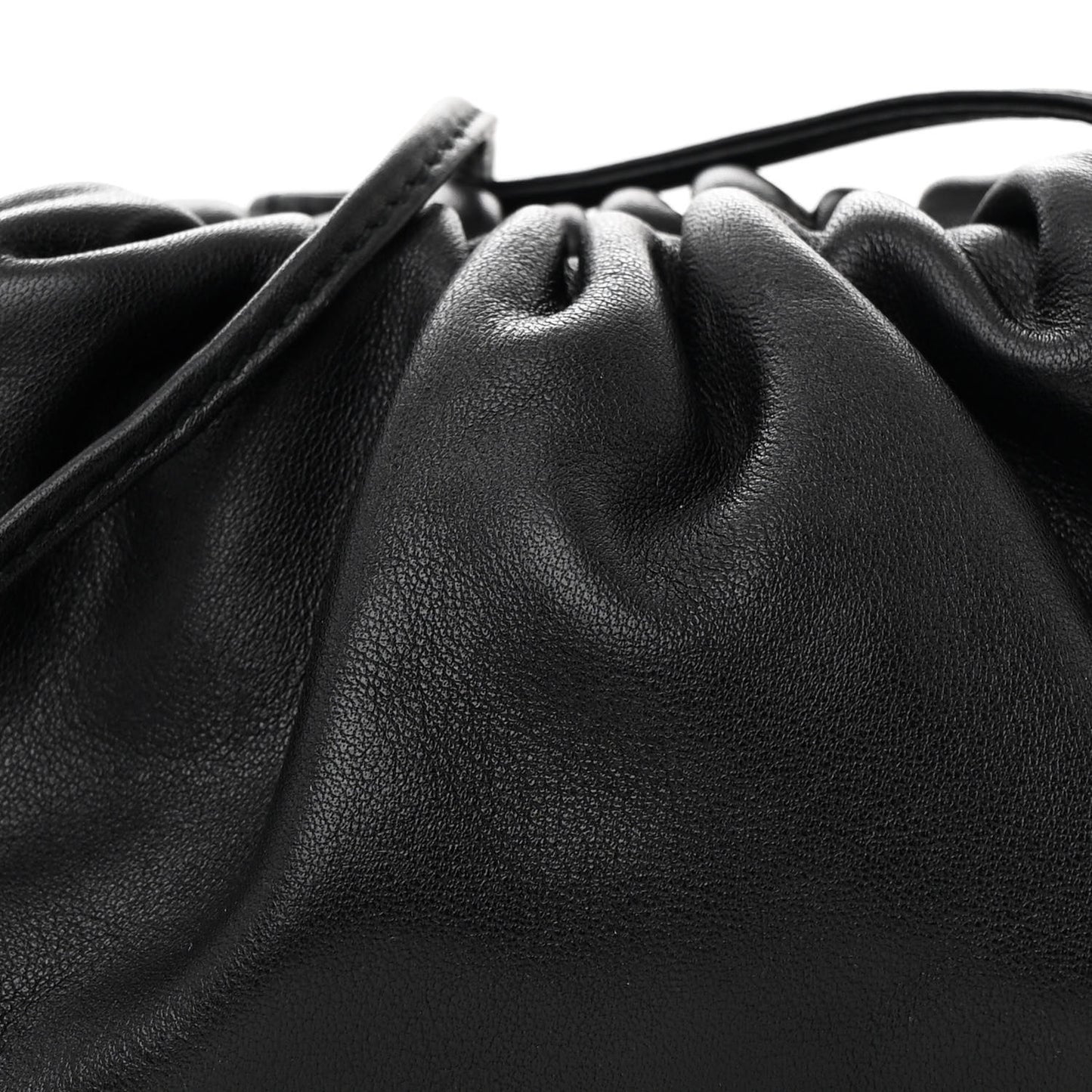 Butter Calfskin The Mini Pouch Black