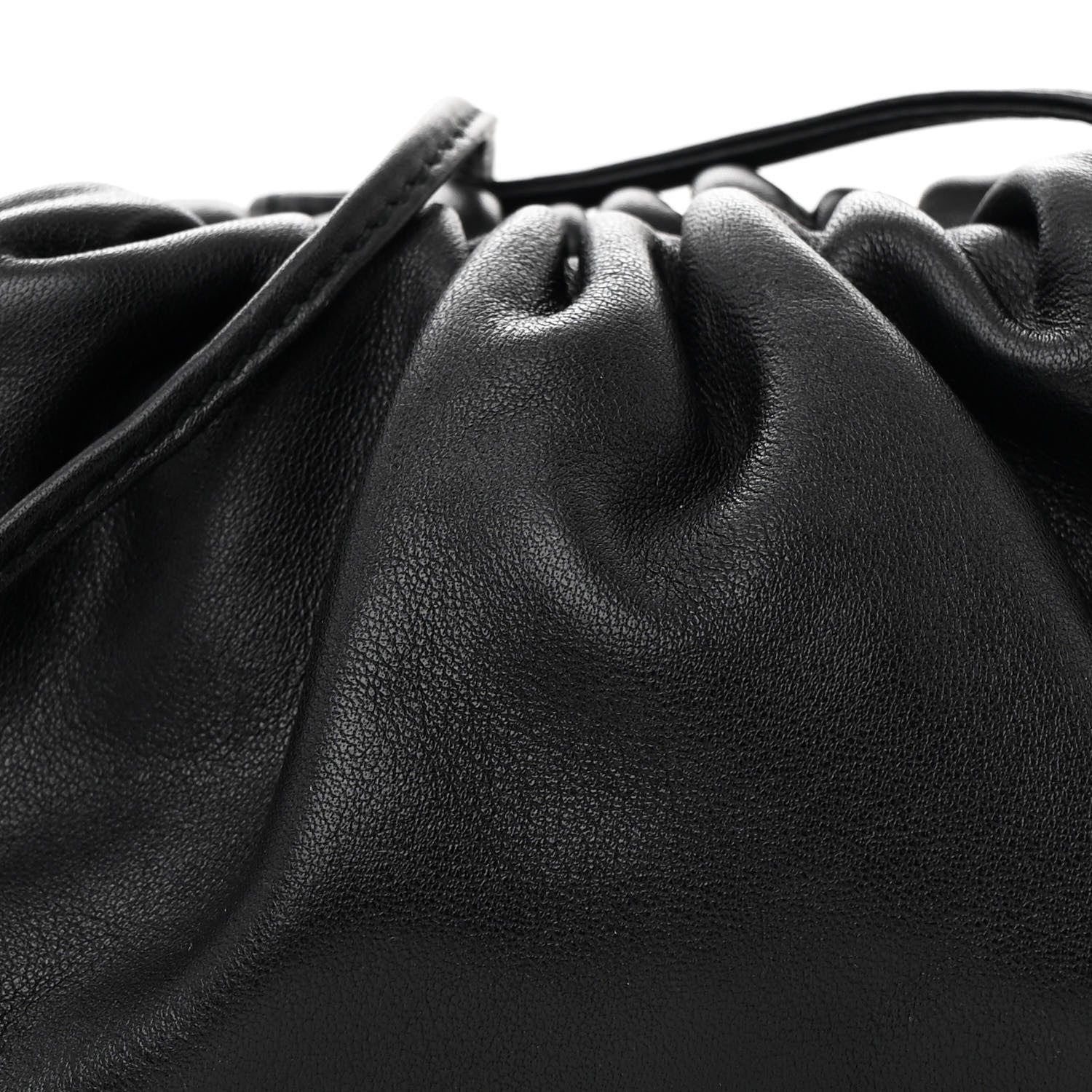 Bottega Veneta Butter Calfskin The Mini Pouch Black 8 of 10