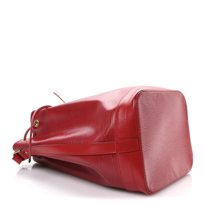 Louis Vuitton Epi Noe Castillan Red 4 of 10