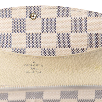 Louis Vuitton Damier Azur Emilie Wallet 8 of 14