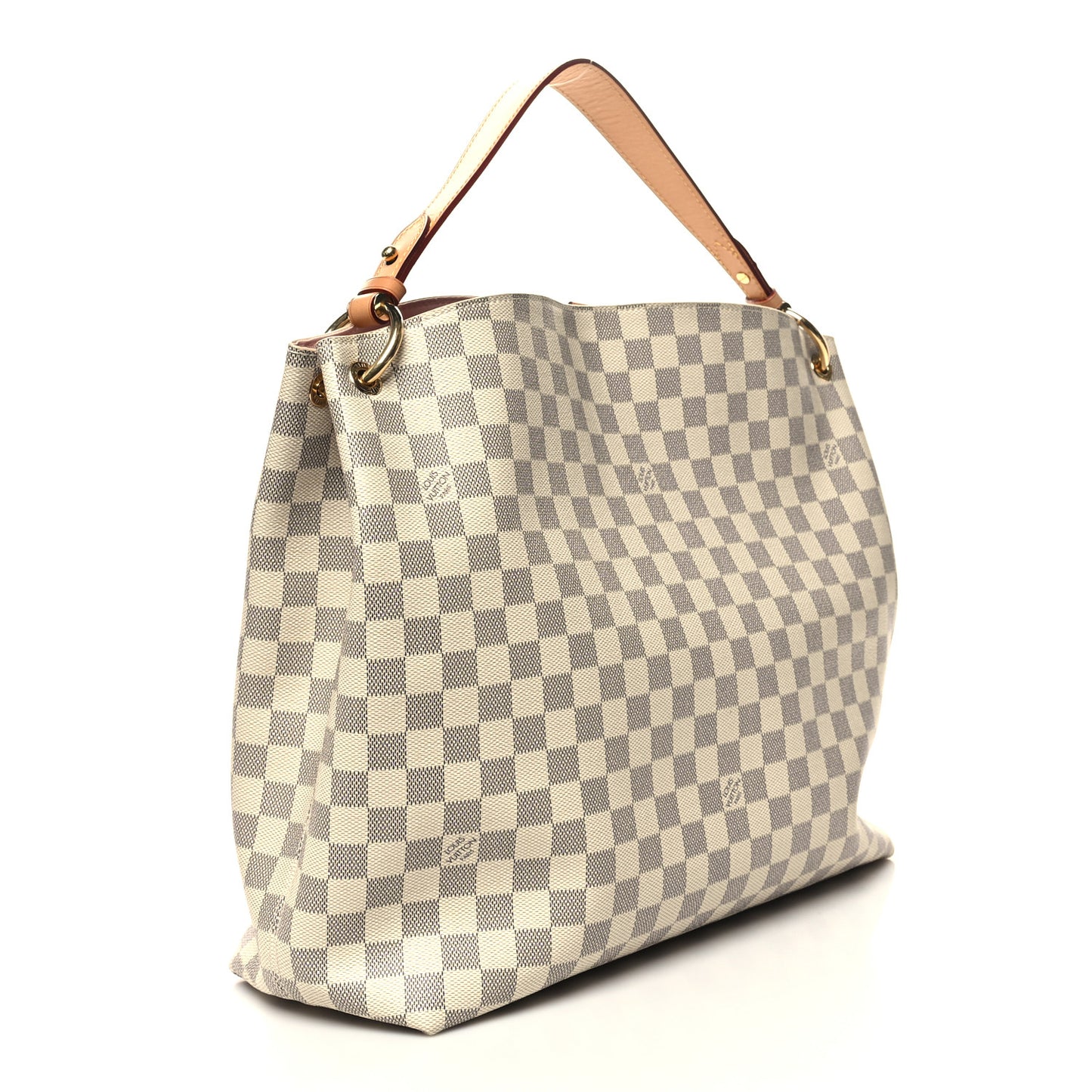 Damier Azur Graceful MM Rose Ballerine