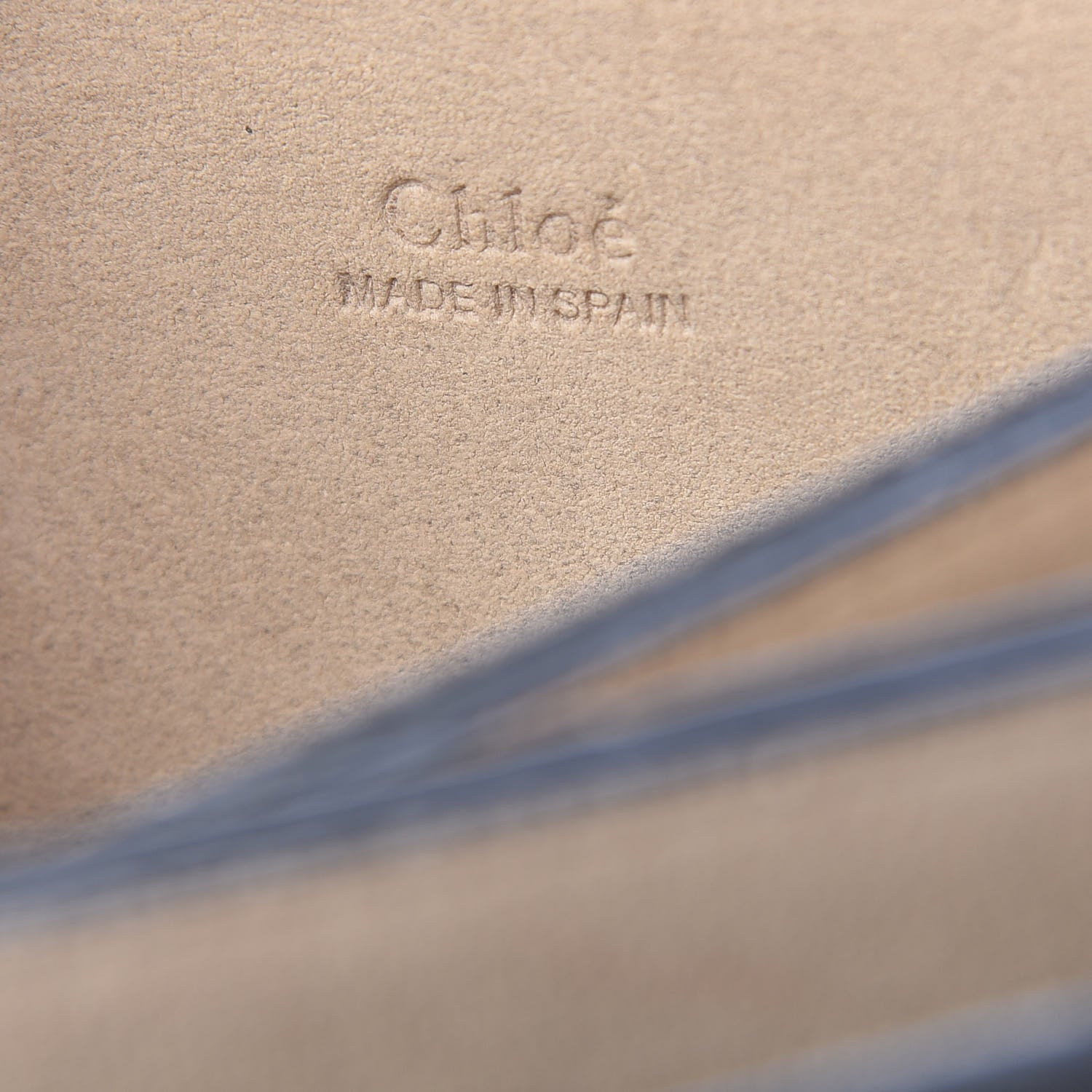 Chloe Suede Calfskin Small Faye Shoulder Bag Black 8 of 15