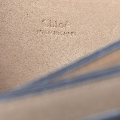 Chloe Suede Calfskin Small Faye Shoulder Bag Black 8 of 15