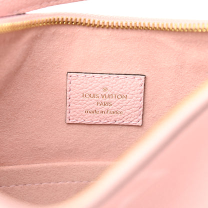 Louis Vuitton Empreinte Monogram Giant By The Pool Marshmallow Hobo PM Bouton De Rose 6 of 10