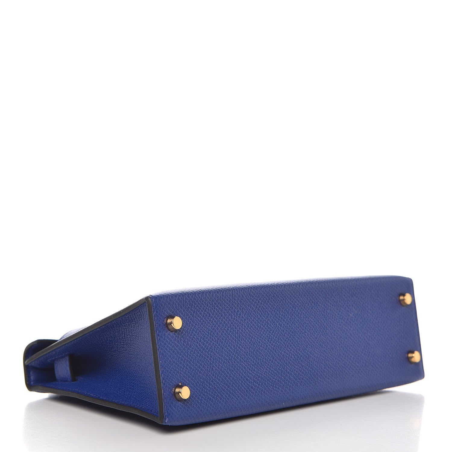 Hermes Epsom Mini Kelly Sellier 20 Bleu Electrique 5 of 25