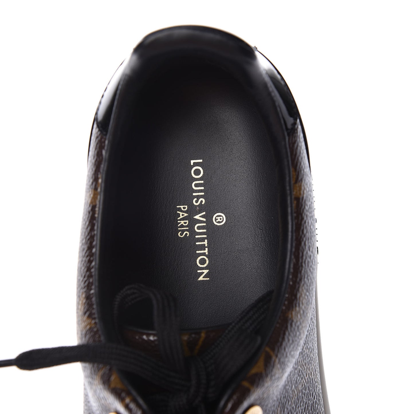 Patent Monogram Frontrow Sneakers 42