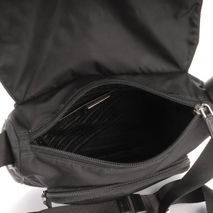 Prada Nylon Vela Messenger Black 5 of 9