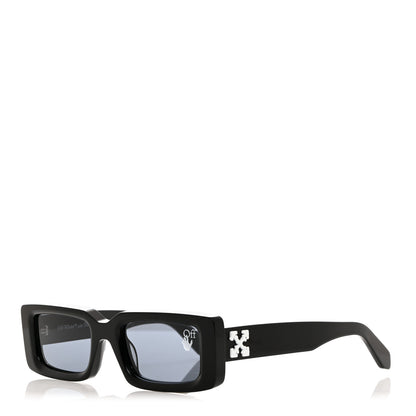 Off-White Acetate Arthur Square Sunglasses OW40004U Black 1 of 8