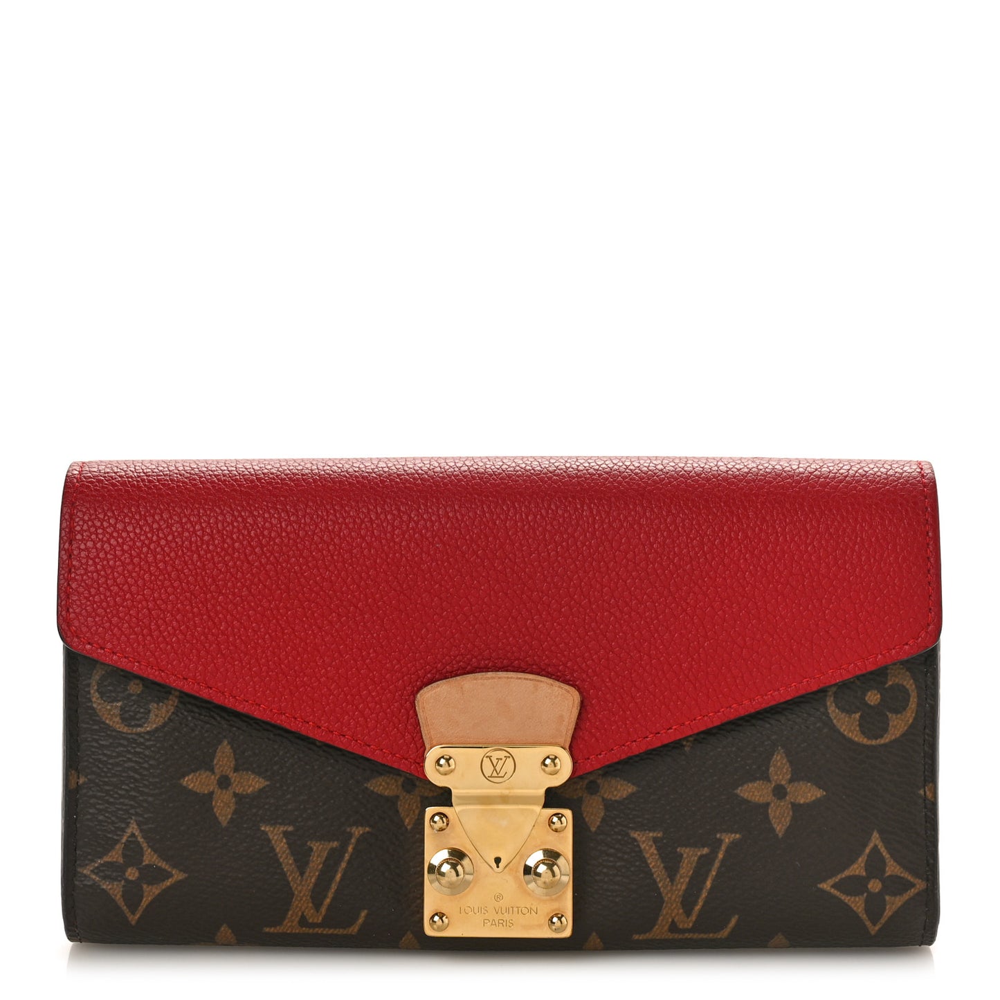 Monogram Pallas Wallet Cherry