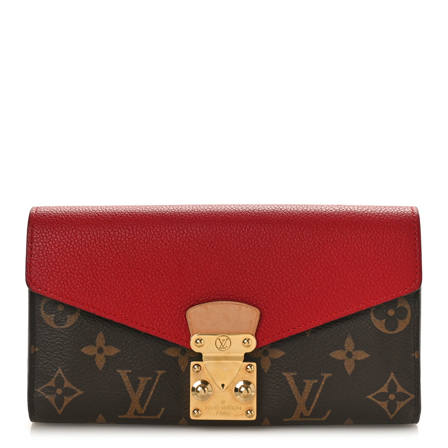 Louis Vuitton Monogram Pallas Wallet Cherry 1 of 9