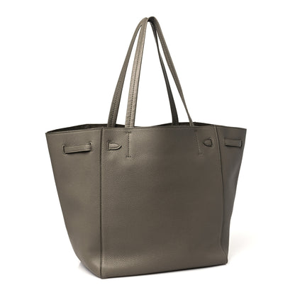 Celine Soft Grained Calfskin Small Belt Cabas Phantom Taupe 3 of 10
