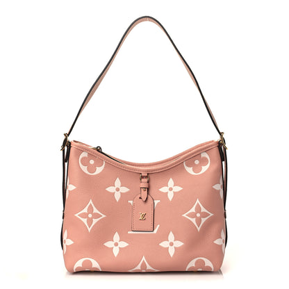 Louis Vuitton Empreinte Monogram Giant CarryAll PM Trianon Pink Cream 2 of 6