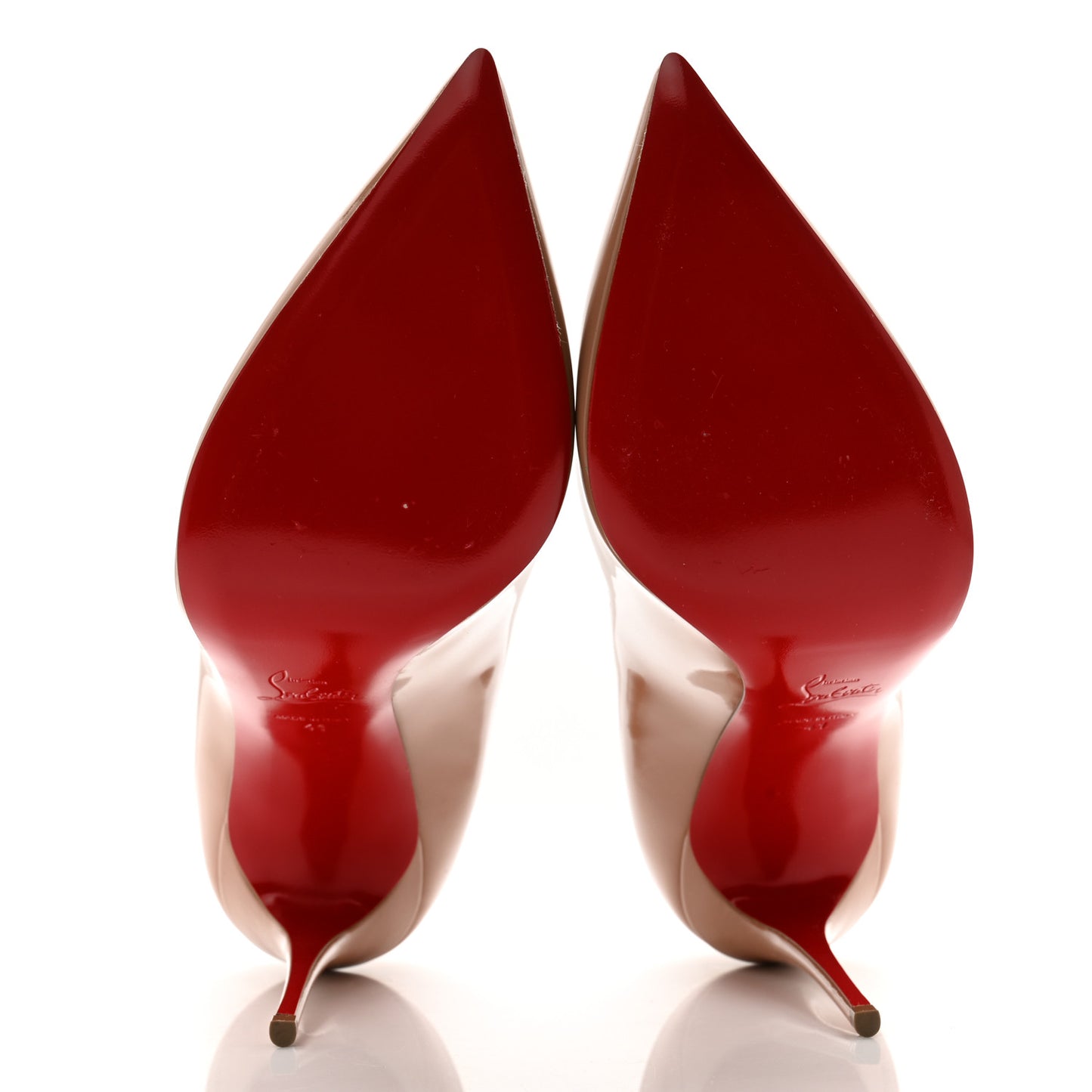 Patent Pigalle Follies 100 Pumps 41 Nude