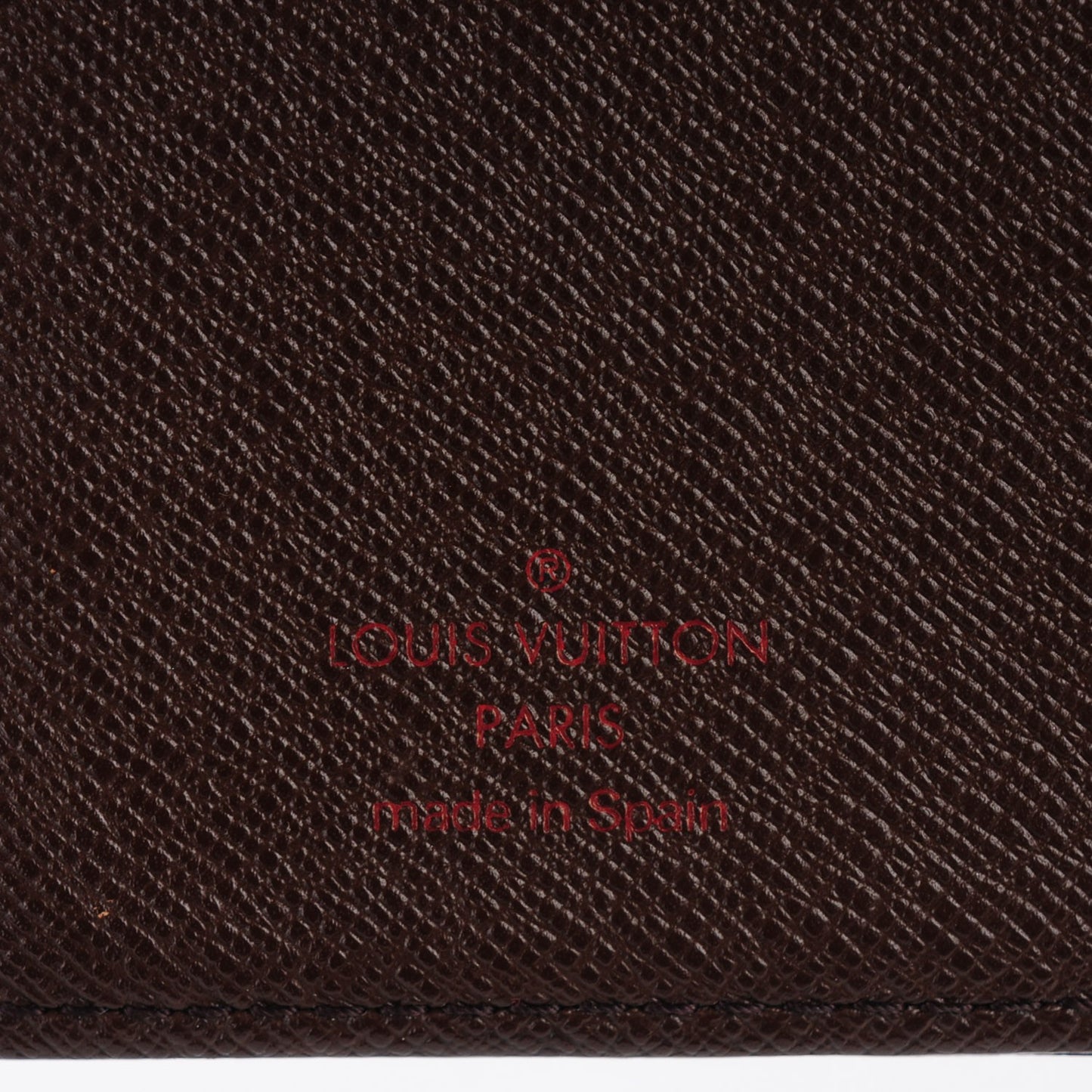 Damier Ebene Small Ring Agenda Cover