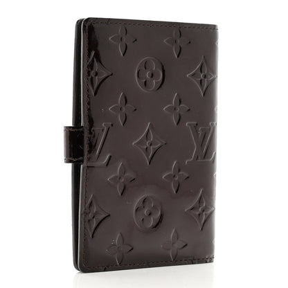 Louis Vuitton Vernis Small Ring Agenda Cover Amarante 3 of 8