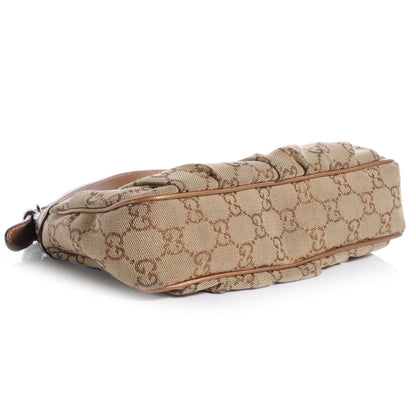 Gucci Monogram Heart GG Charm Pochette Bronze 4 of 7