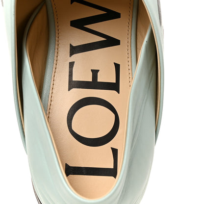 Loewe X SUNA FUJITA Goatskin Peguin Toy Slipper 36 Blue Iceberg 7 of 9