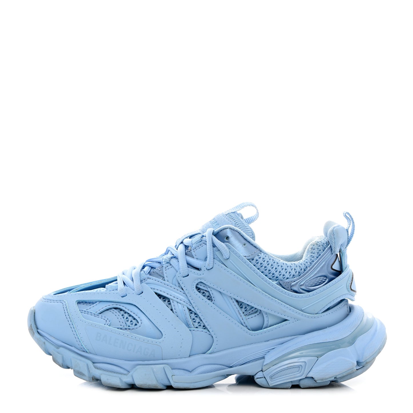 Mesh Nylon Womens Track Sneakers 37 Light Blue