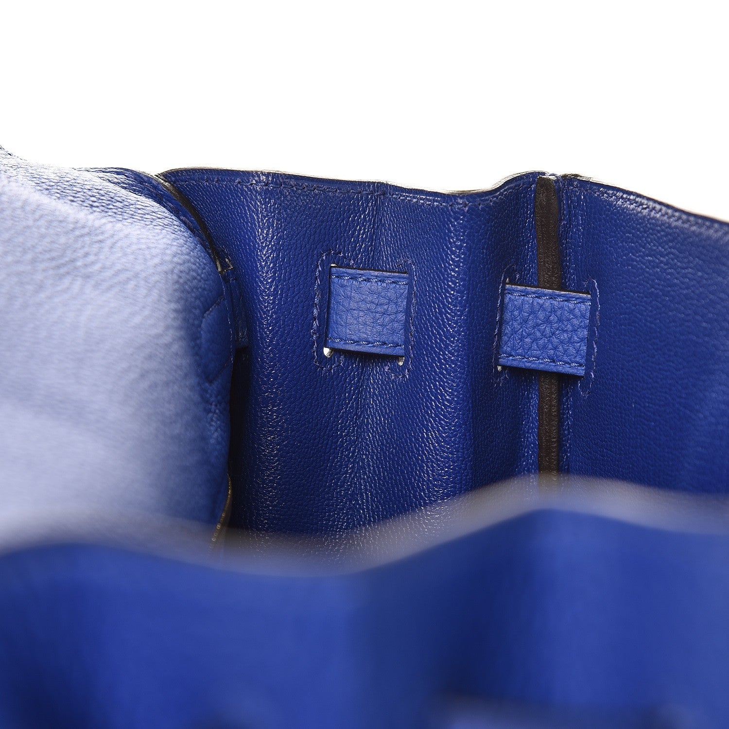 Hermes Togo Kelly Retourne 32 Bleu Electrique 14 of 35