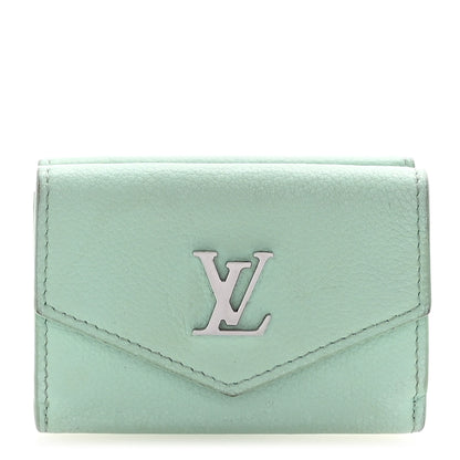 Louis Vuitton Calfskin Lockmini Wallet Menthe 1 of 8