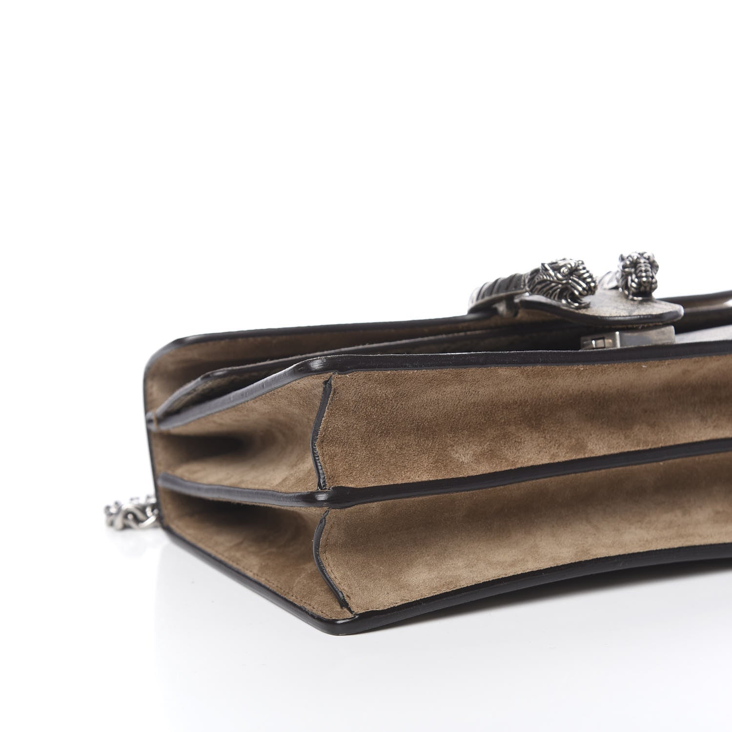 Gucci GG Supreme Monogram Small Dionysus Shoulder Bag Taupe 11 of 13