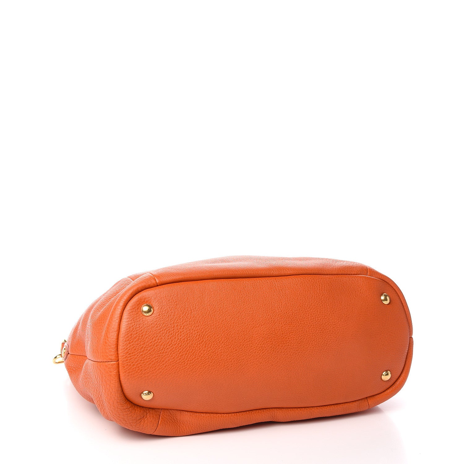 Prada Vitello Daino Tote Papaya 4 of 11