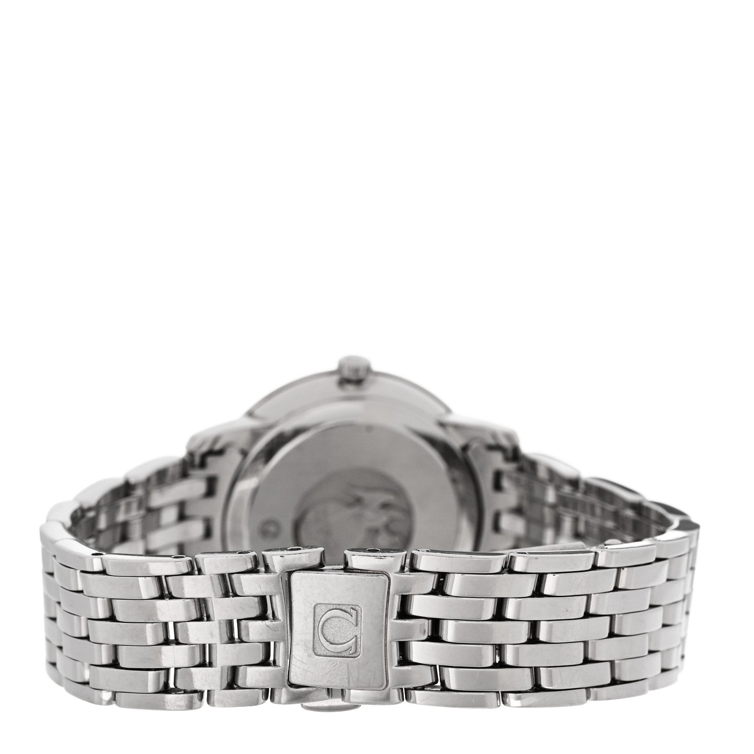 Omega Stainless Steel Diamond 27mm De Ville Prestige Quartz Watch Blue 424.10.27.60.53.001 3 of 4
