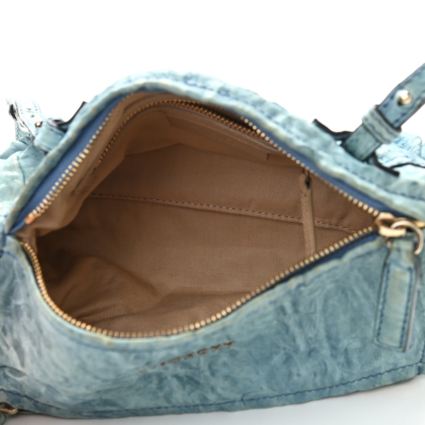 Tumbled Sheepskin Mini Pandora Sky Blue