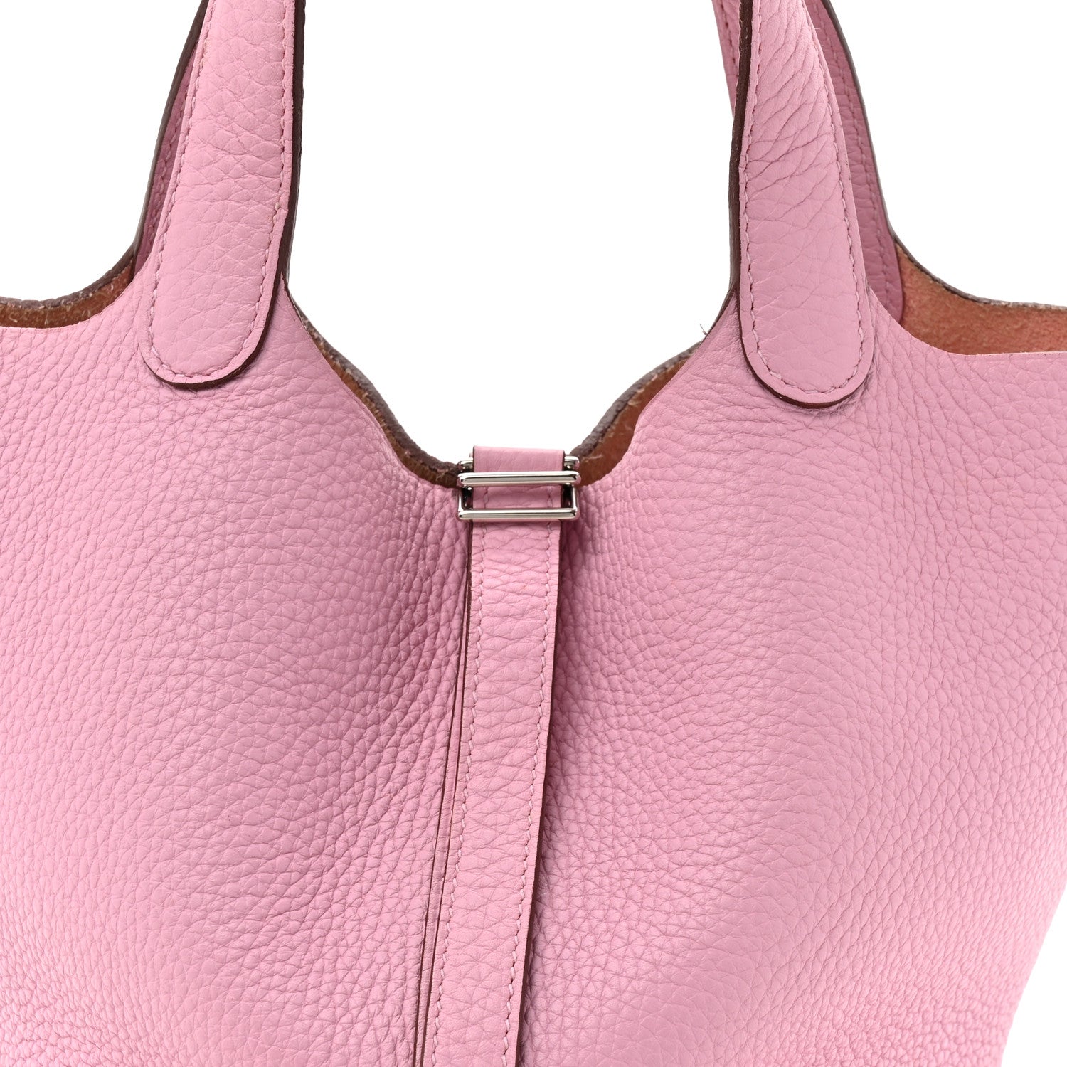 Hermes Taurillon Clemence Picotin Lock 18 PM Mauve Sylvestre 8 of 10