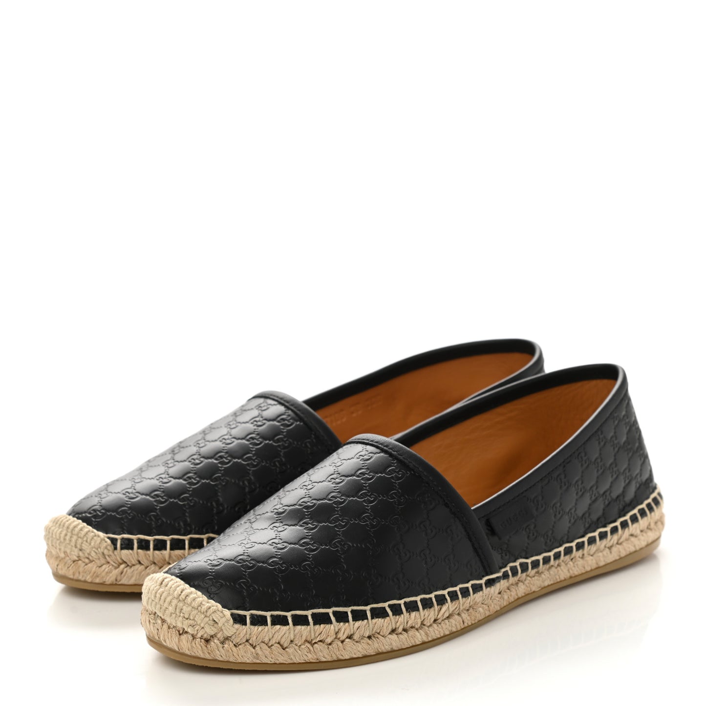 Microguccissima Signature Espadrilles 38 Black