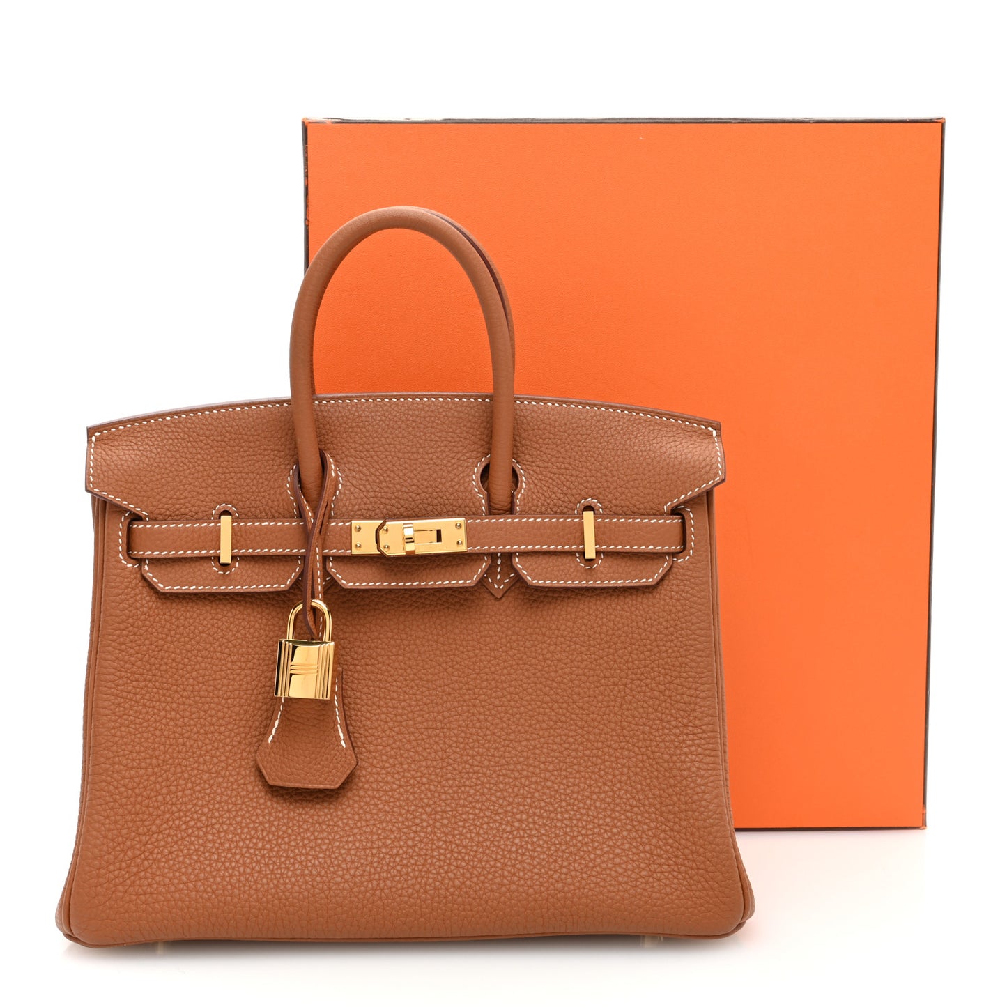 Togo Birkin 25 Gold