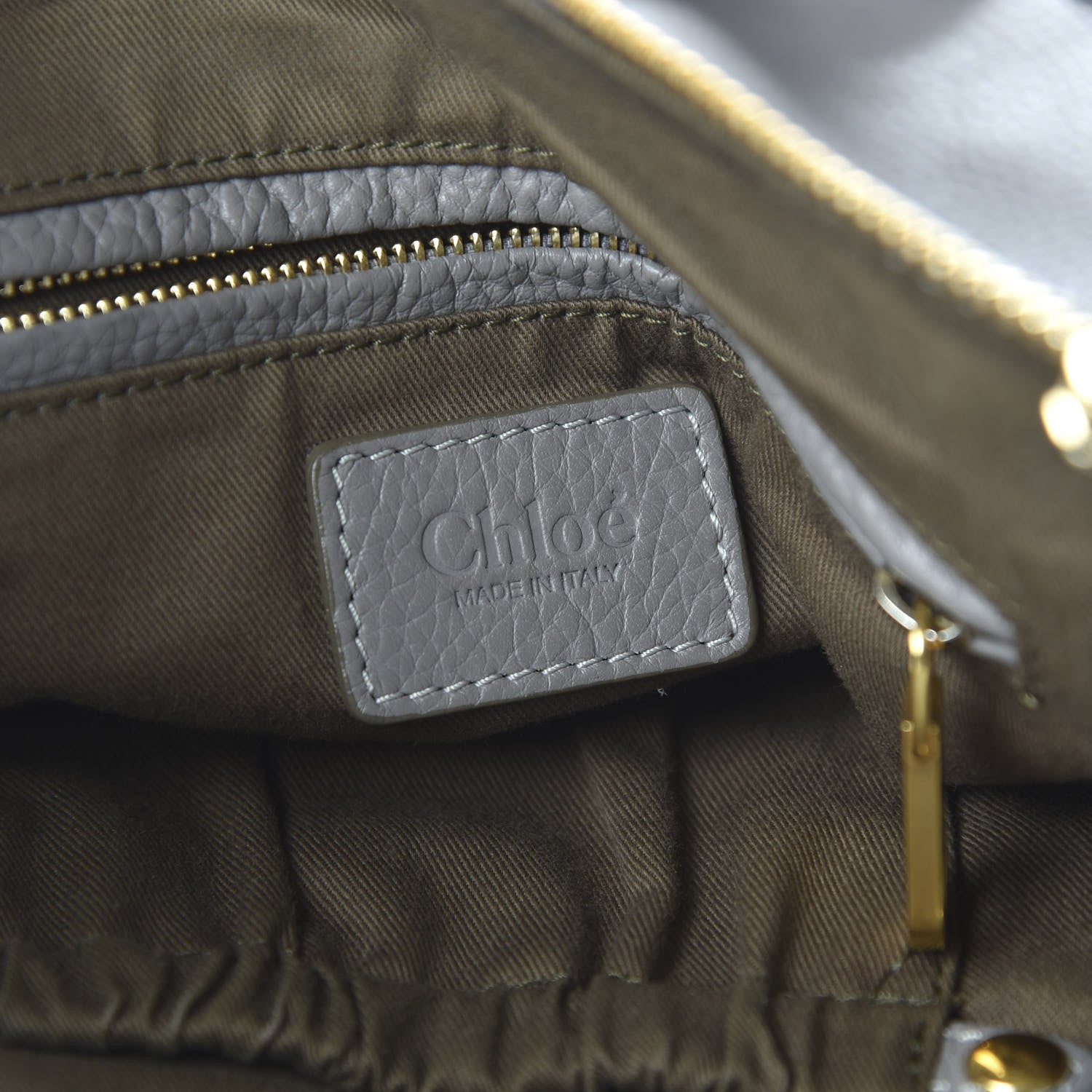 Chloe Calfskin Medium Marcie Satchel Cashmere Grey 9 of 12