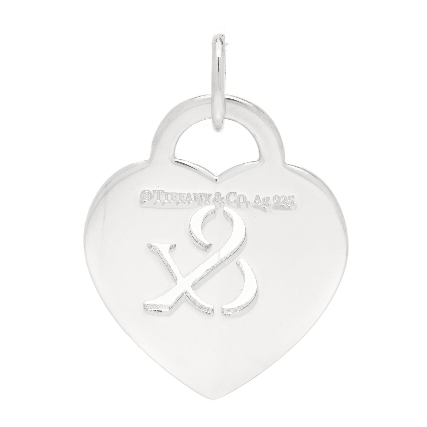 Sterling Silver Return to Tiffany Ampersand Heart Charm