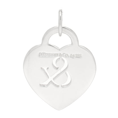 Tiffany Sterling Silver Return to Tiffany Ampersand Heart Charm 3 of 5